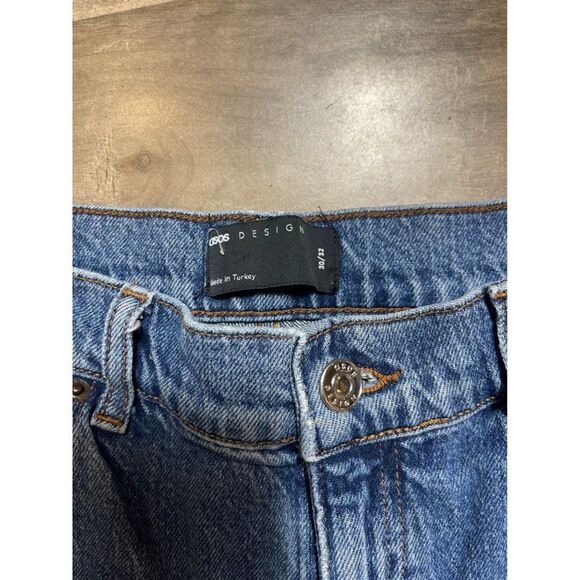 ASOS Design Raw Hem Mom Jean 30 - Picture 8 of 9